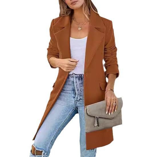 Robe de dessus élégante pour femme avec coupe moderne Chic und Stil