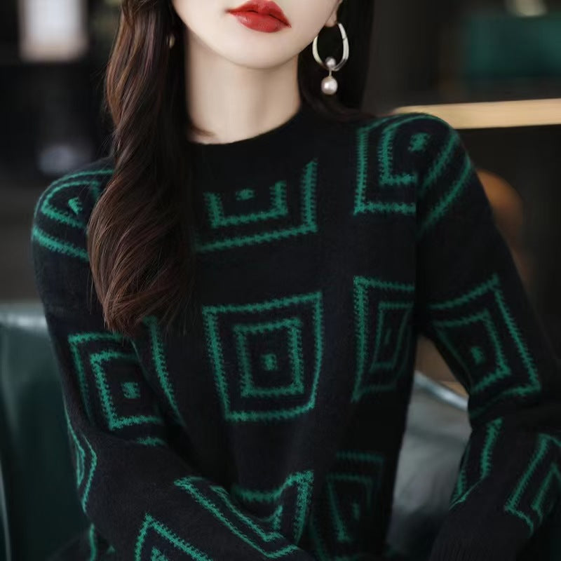 Pull à motifs pour femmes Chic und Stil