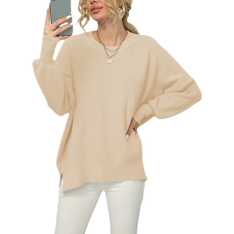 Femmes Pull en tricot surdimensionné Chic und Stil