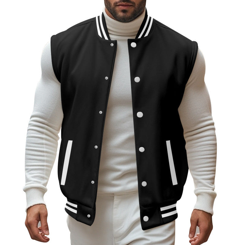 Veste sportive pour hommes avec patte de boutonnage et doublure respirante Chic und Stil