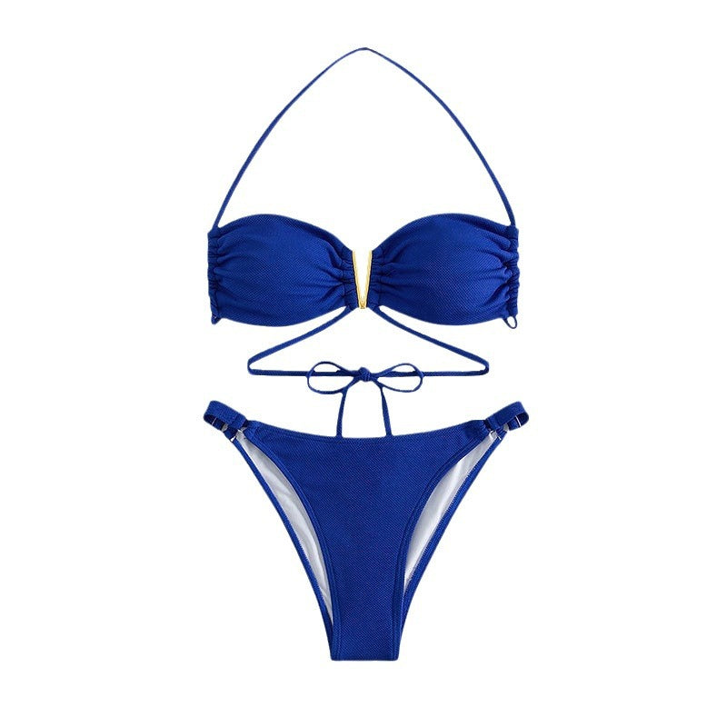 Ladies Triangle Cut Premium Bikini Set Chic and Style