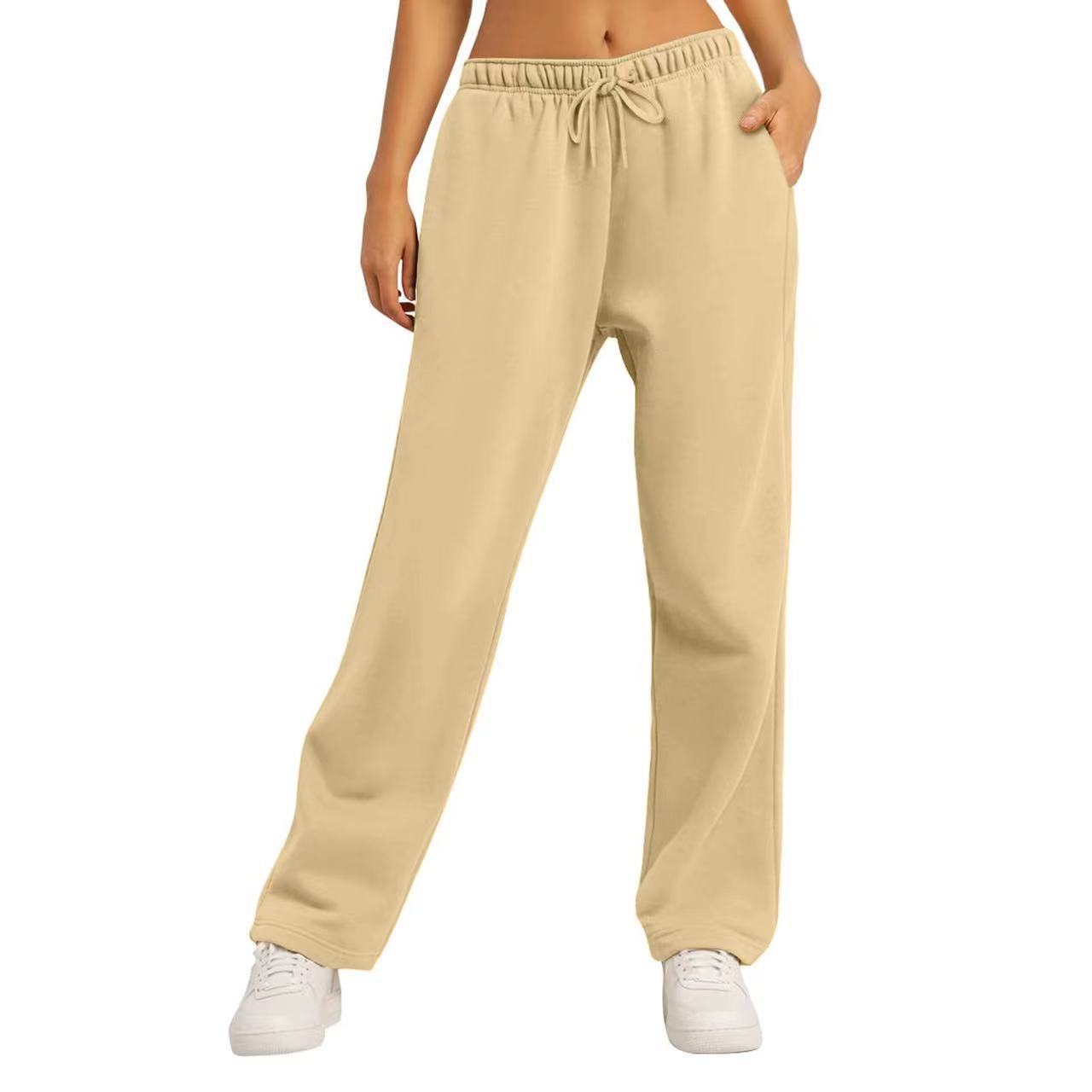 Casual wide pants for women with elastic waistband Chic and Style