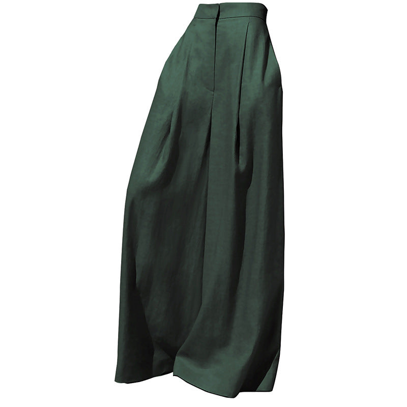 Pantalons larges taille haute pour femmes Chic und Stil 1750846761