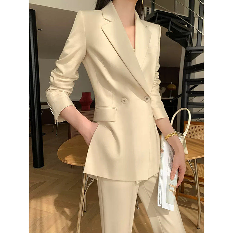 Veste de costume double boutonnage pour femmes Chic und Stil