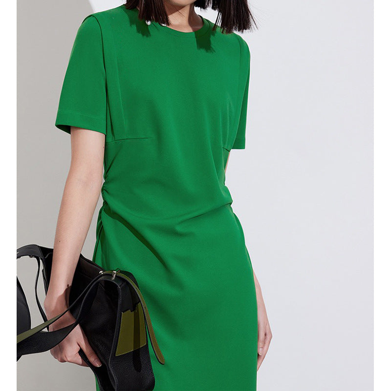 Robe midi élégante à fente haute Chic und Stil