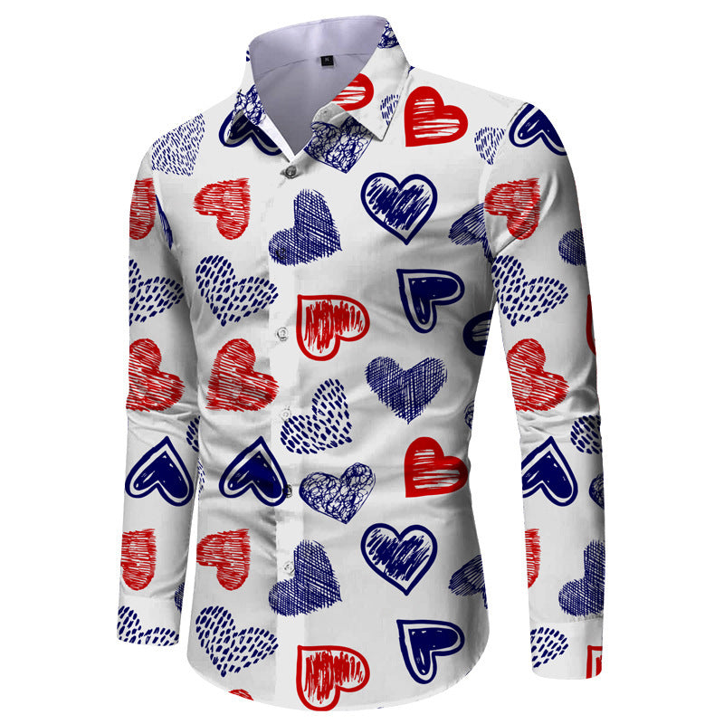 Chemise à manches longues pour hommes avec motif à carreaux Chic und Stil