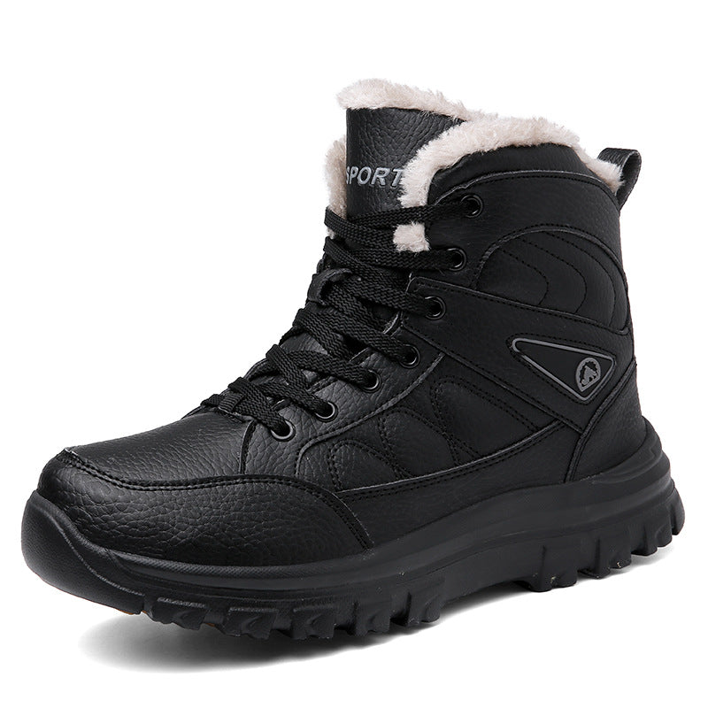 Bottes d'hiver pour femmes rembourrées avec semelle antidérapante et doublure intérieure isolante Chic und Stil