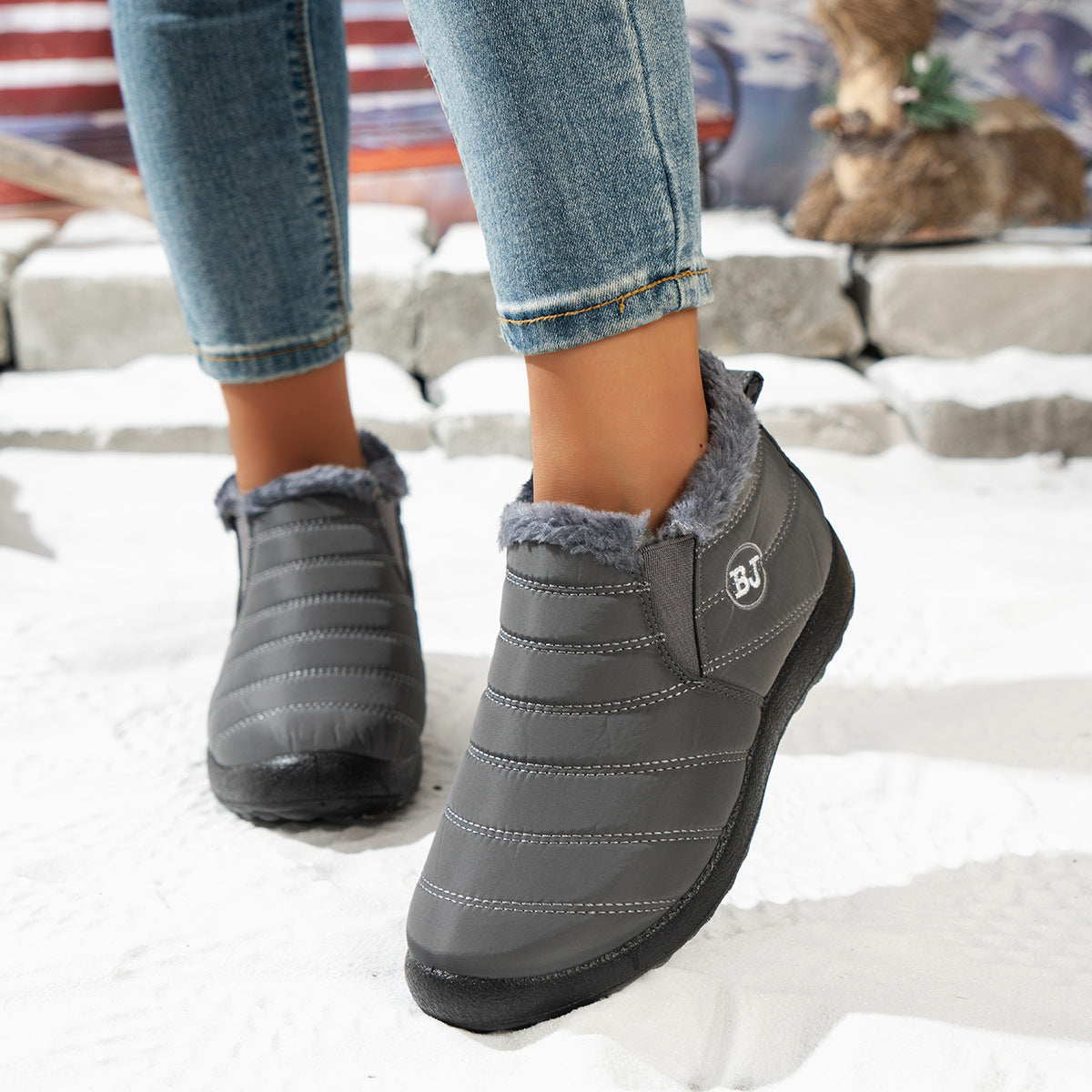 Bottes d'hiver confortables pour femmes Chic und Stil