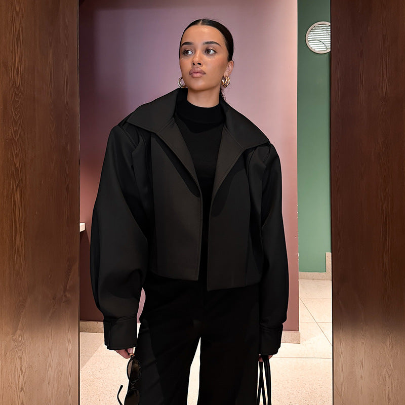 Blazer oversize à la mode pour femmes Chic und Stil