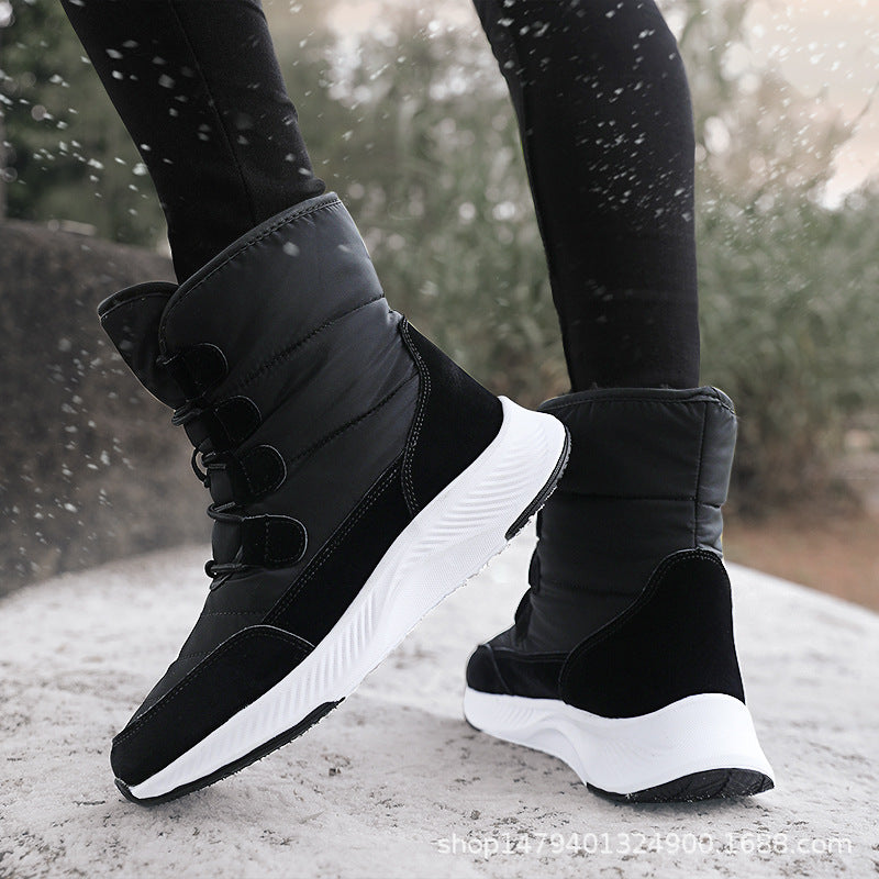 Bottes d'hiver thermo pour femmes avec semelle antidérapante et doublure isolante Chic und Stil