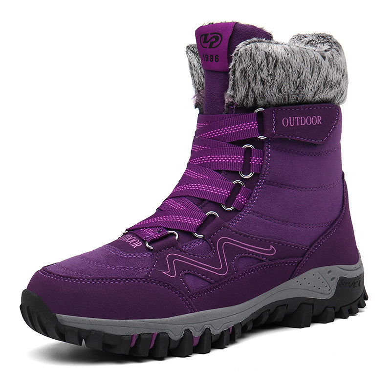 Bottes d'hiver imperméables pour femmes avec doublure isolée Chic und Stil