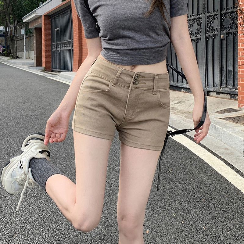 Dames Sur mesure Denim Shorts Chic und Stil