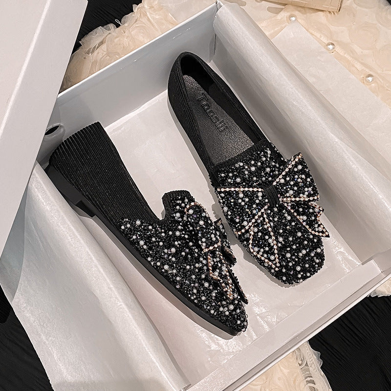 Chic and Style | Luciana Beautiful Sparkling Rhinestone Shoes