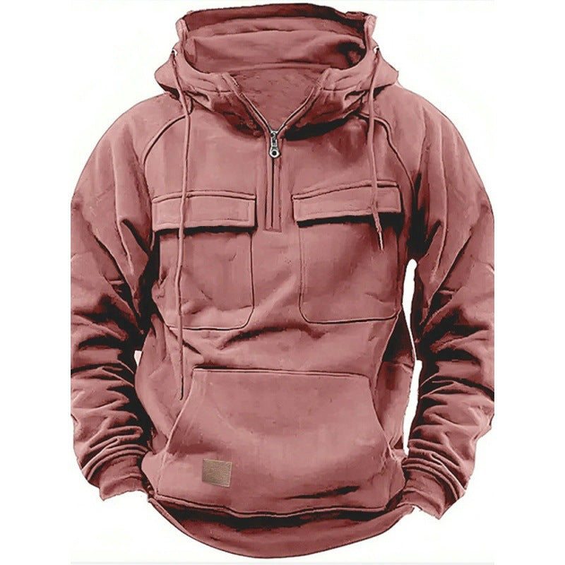 Veste à capuche pratique et chaude pour hommes avec poches Chic und Stil