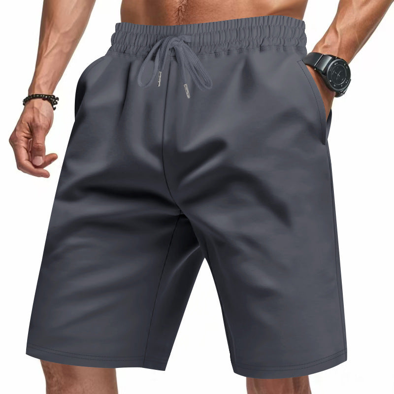 Pantalons de sport respirants pour hommes avec taille élastique et poches latérales Chic und Stil