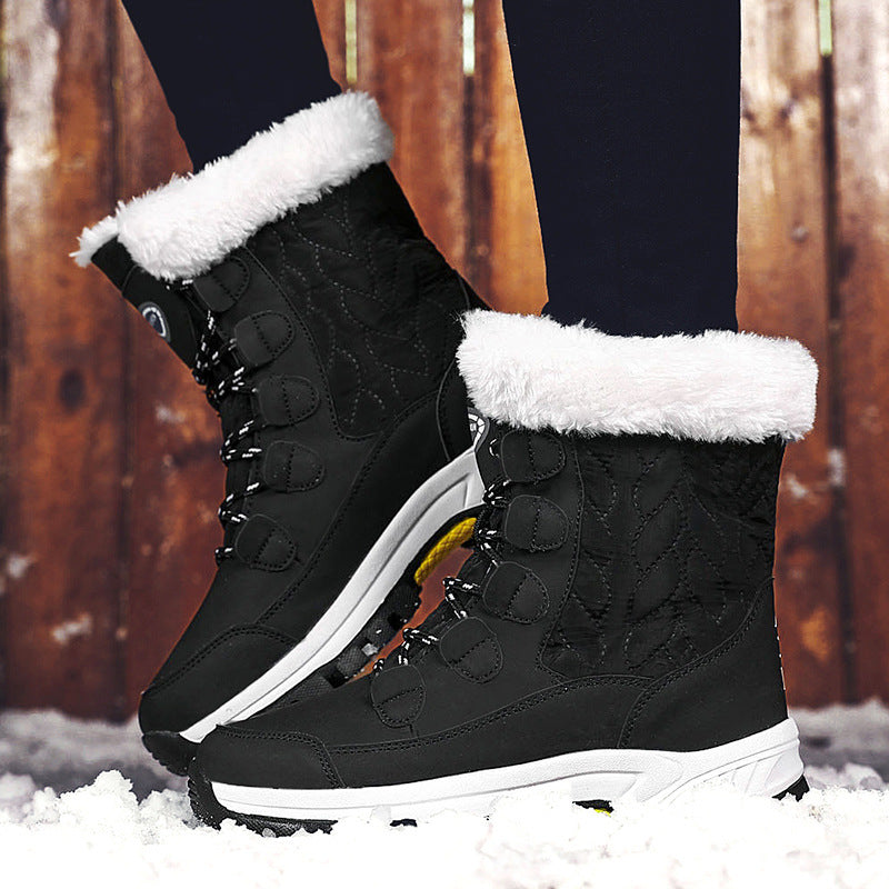 Bottes d'hiver pour femmes avec doublure douillette et semelle antidérapante Chic und Stil 1759510352