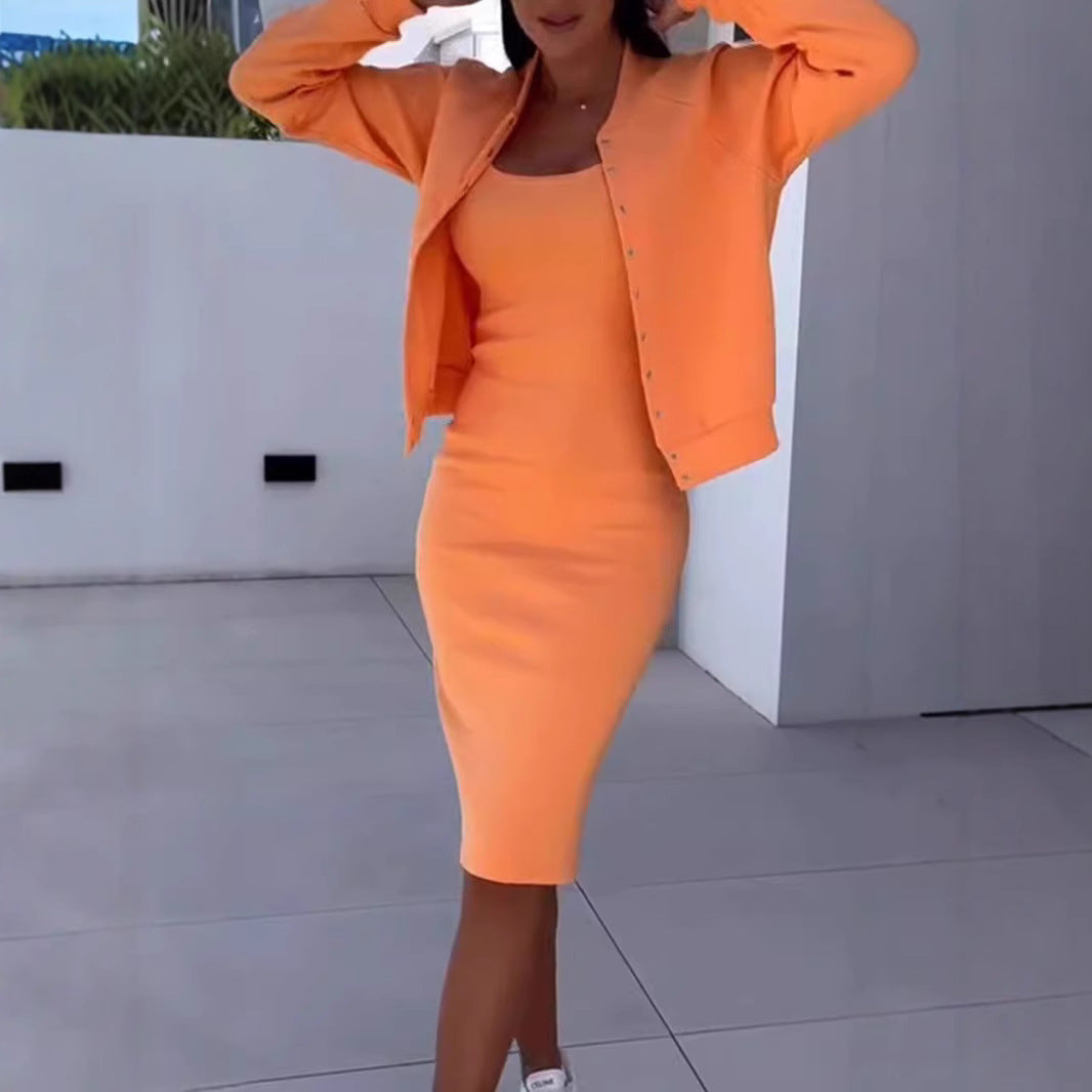 Ensemble de robe superposée décontractée pour femmes Chic und Stil
