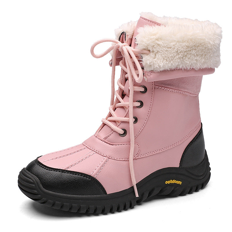 Bottes d'hiver chaudes pour femmes avec doublure isolante et semelle antidérapante Chic und Stil
