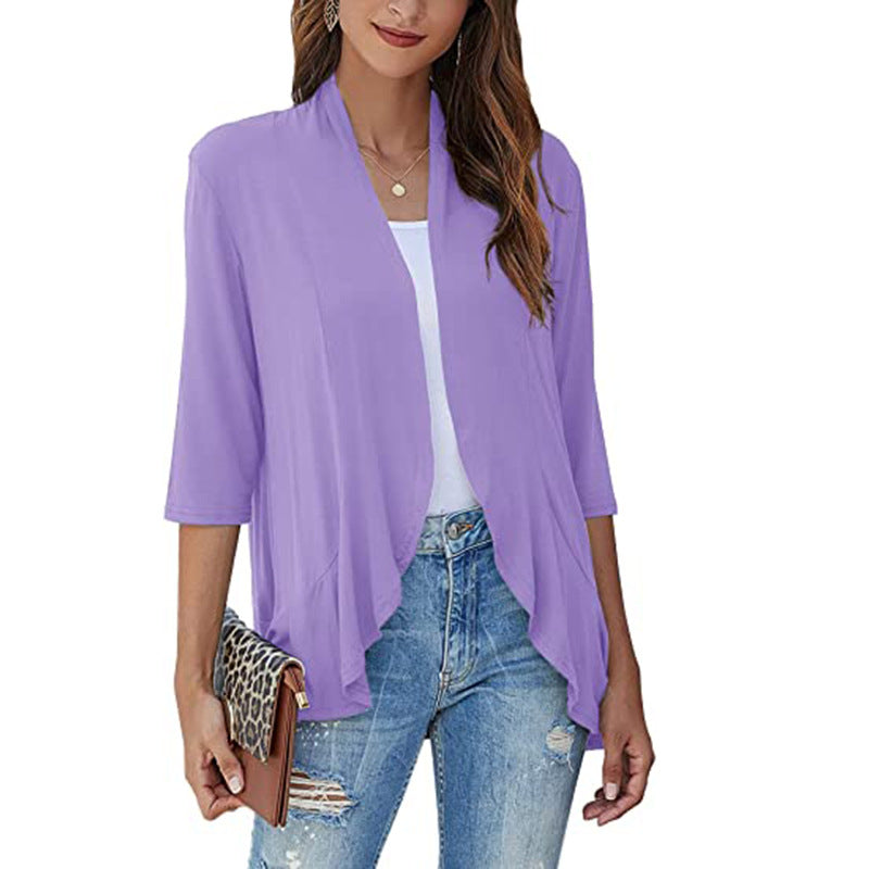 Cardigan pour femmes avec un design avant ouvert et des poches pratiques Chic und Stil
