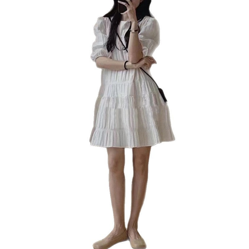 Robe Mini Évasée Femme Chic und Stil