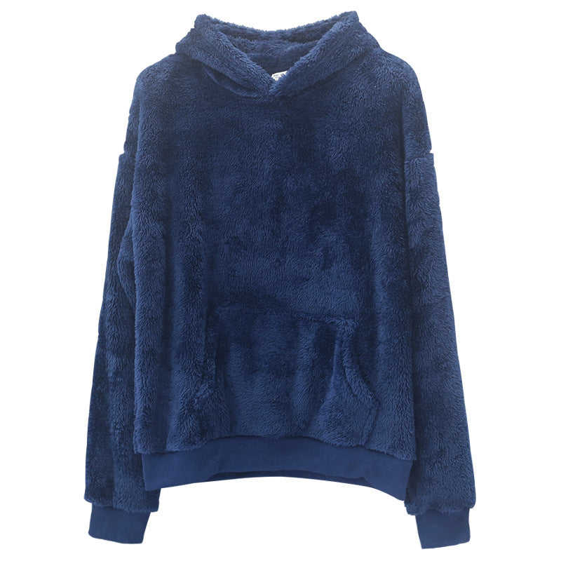 Pull à capuche douillet pour femmes en polaire de haute qualité Chic und Stil