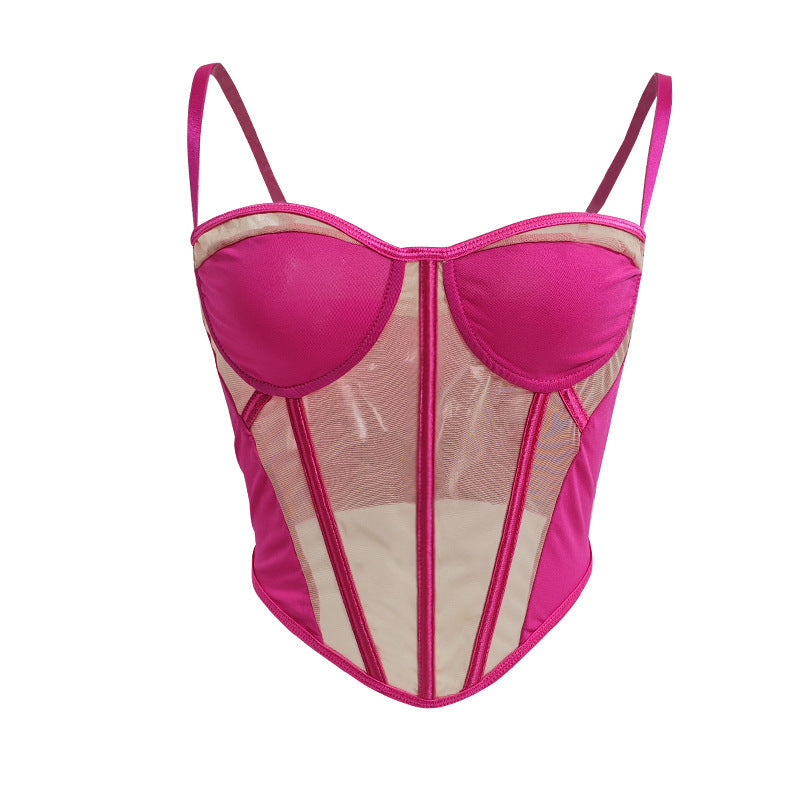 Busto féminin sculptant avec inserts transparents Chic und Stil