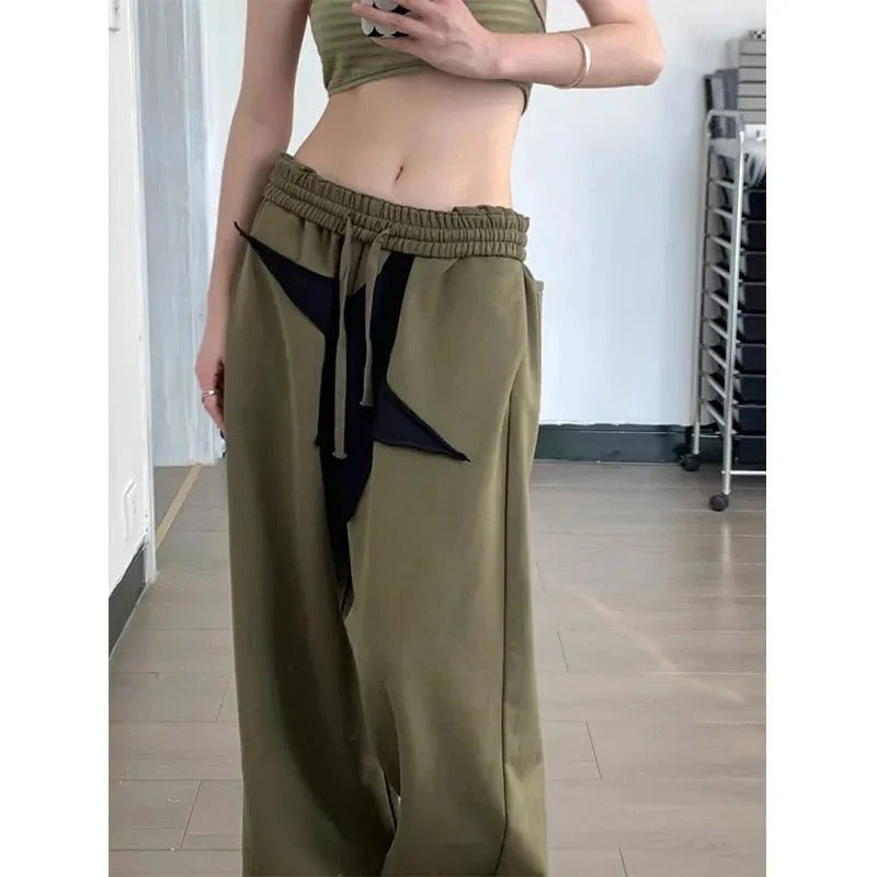 Women Comfortable Loose Jogging Pants with Elastic Waist and Practical Pockets Chic and Style