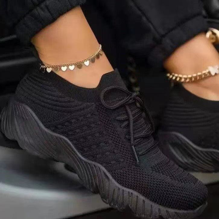 Dames Baskets en Mesh Sportives avec Semelle Respirante et Technologie d'Amortissement Chic und Stil