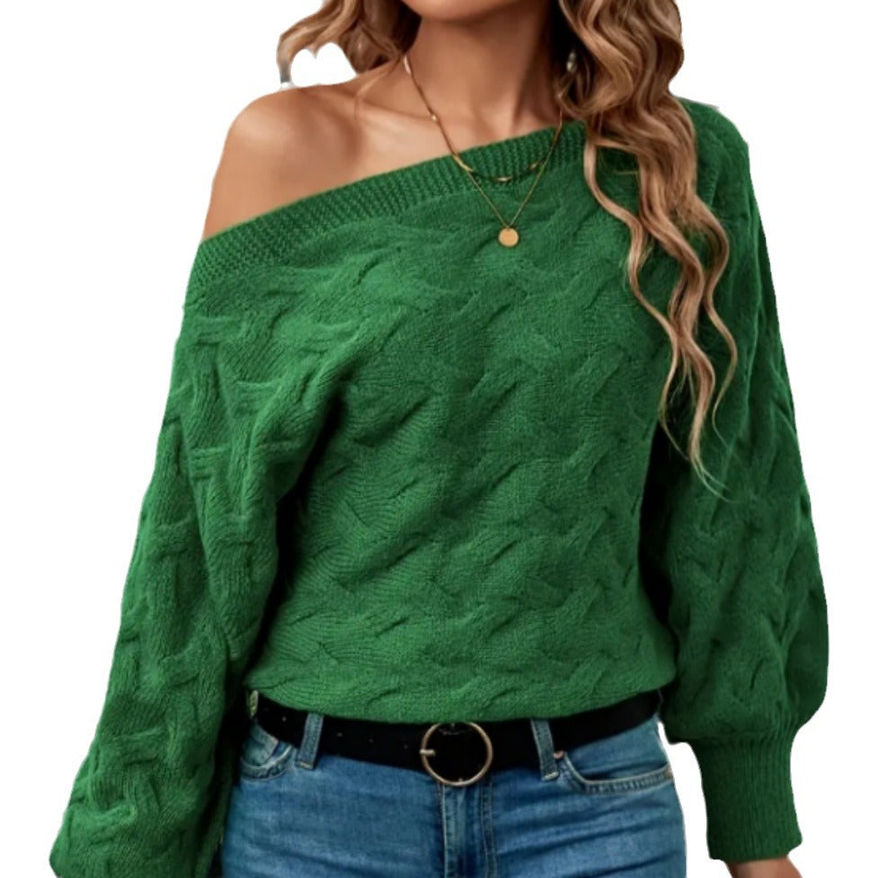 Pull en tricot surdimensionné pour femmes avec design texturé Chic und Stil