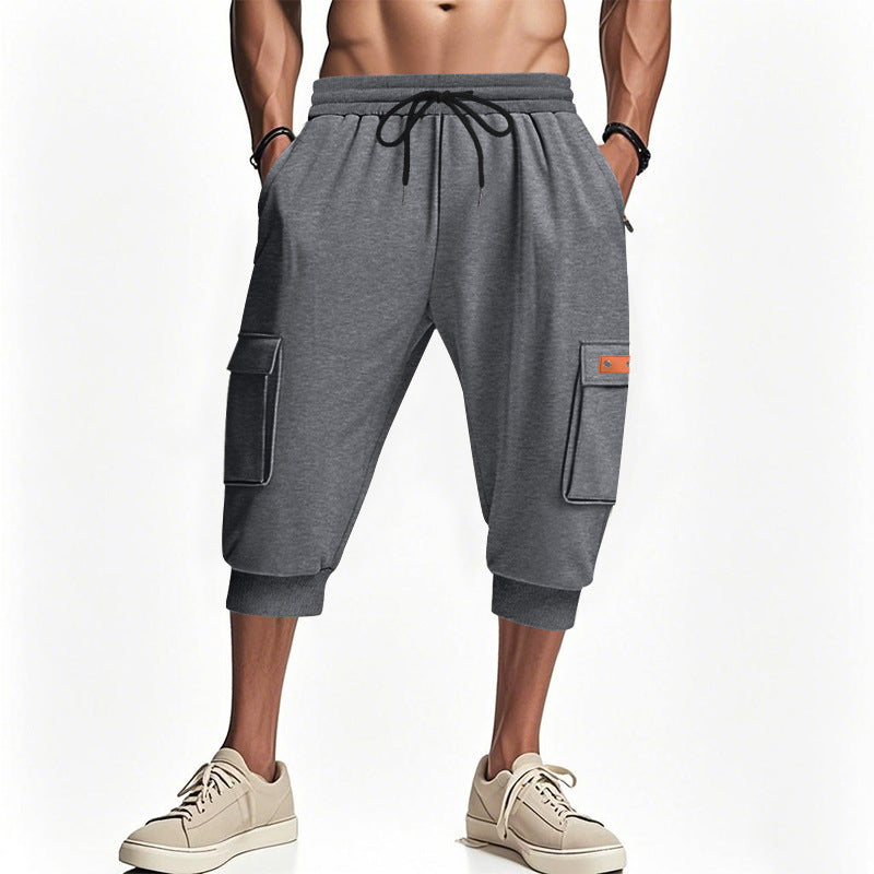 Pantalons cargo stylés pour hommes avec jambes courtes et poches pratiques Chic und Stil