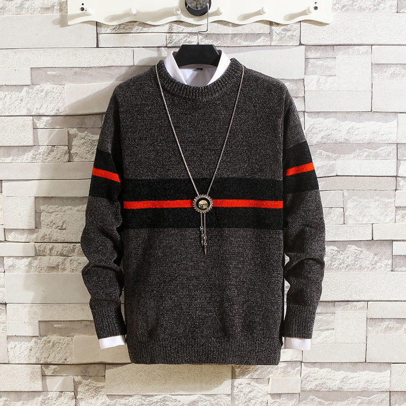 Pull homme à la mode avec design rayé et grand confort Chic und Stil