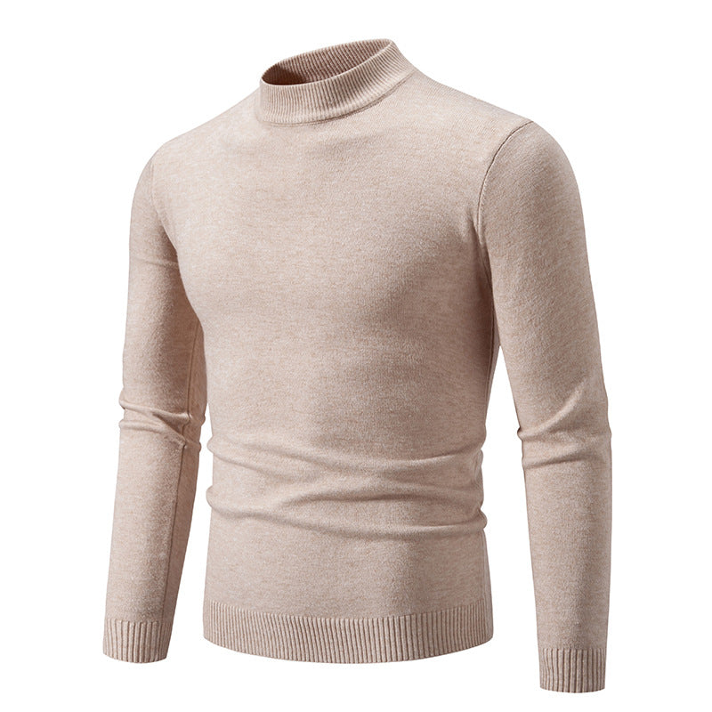 Pull élégant pour hommes avec col montant Chic und Stil