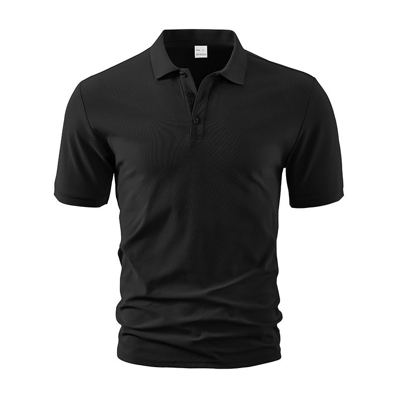 Polo pour hommes en matériau fonctionnel respirant avec une coupe moderne Chic und Stil