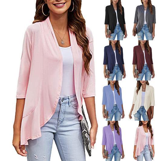 Cardigan pour femmes avec un design avant ouvert et des poches pratiques Chic und Stil
