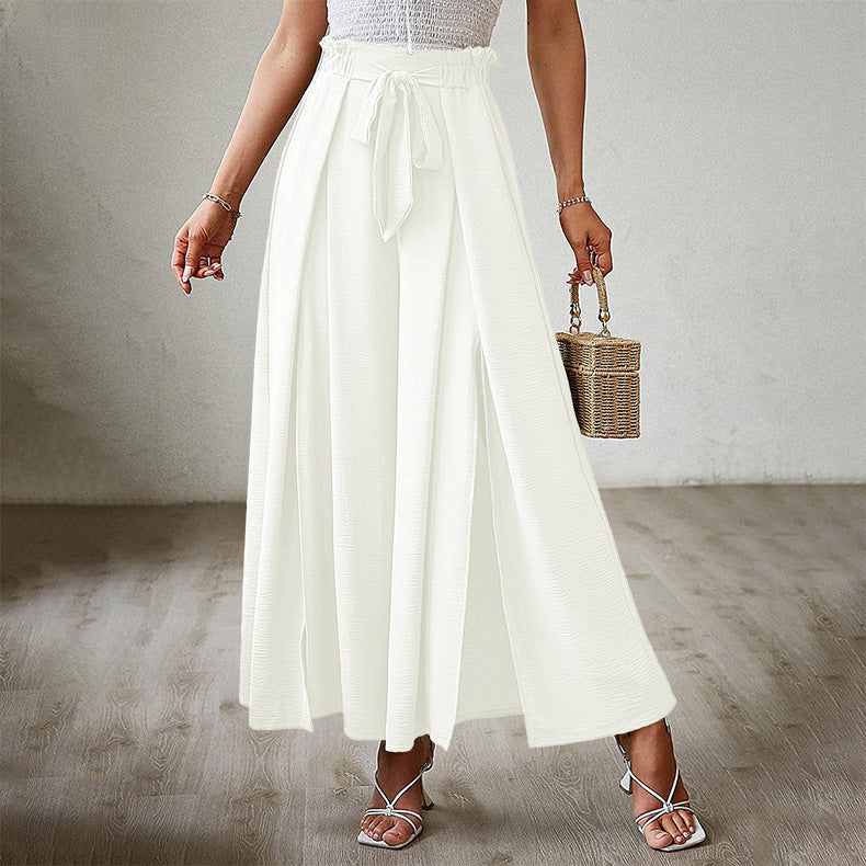 Jupes maxi fluides taille haute pour femmes Chic und Stil