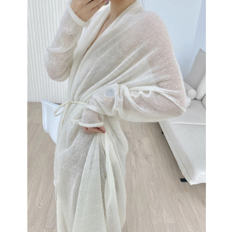 Robe kimono légère pour femmes avec ceinture Chic und Stil