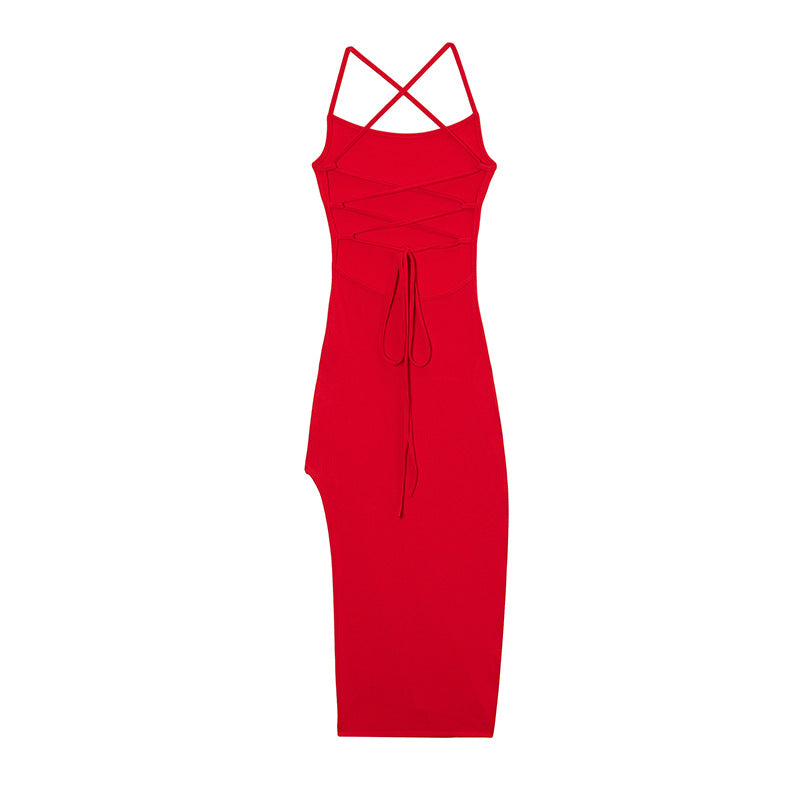 Chic and Stylish Women's Asymmetrical Bodycon Maxi Dress