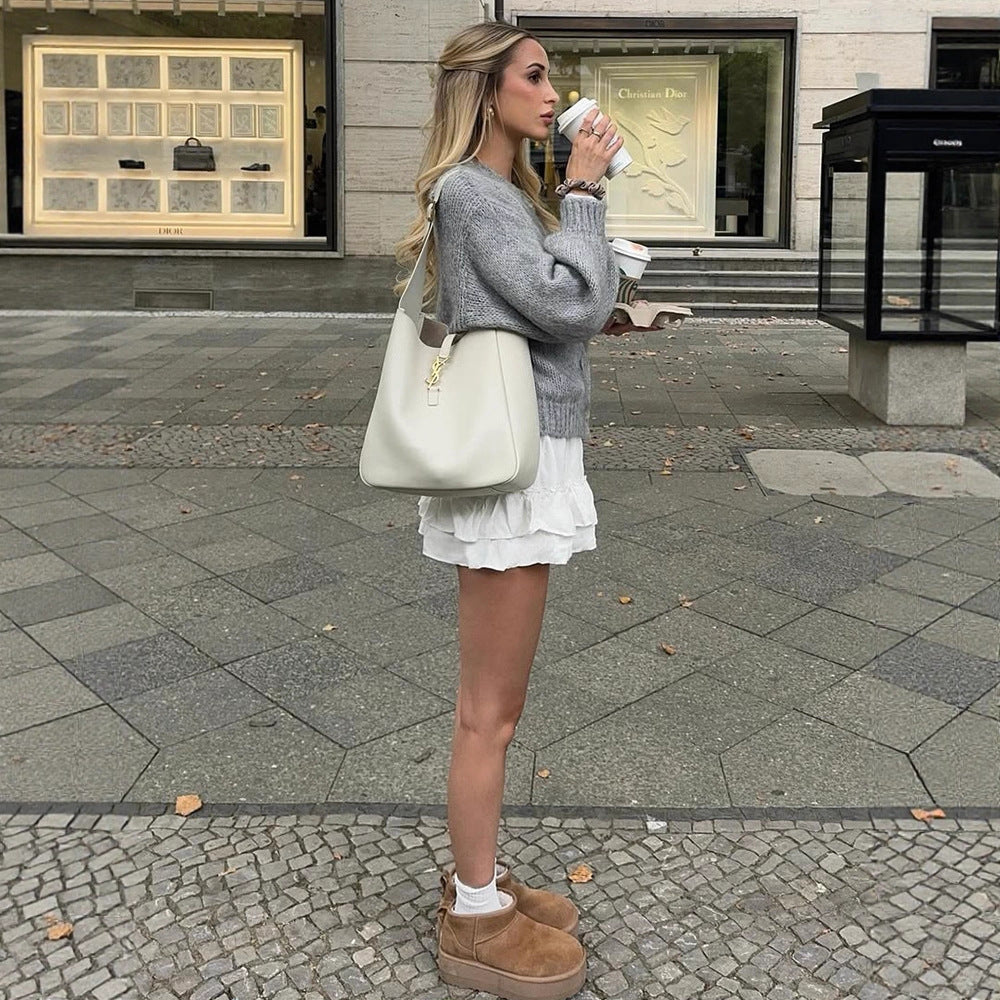 Cardigan en tricot douillet pour femmes Chic und Stil
