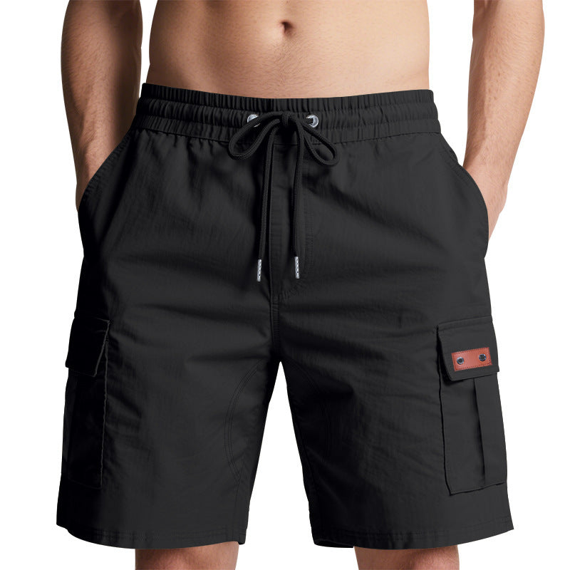 Shorts cargo pour hommes avec taille élastique et poches latérales pratiques Chic und Stil