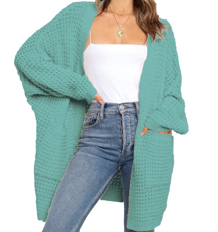 Veste en maille épaisse pour femmes avec coupe décontractée et poches pratiques Chic und Stil