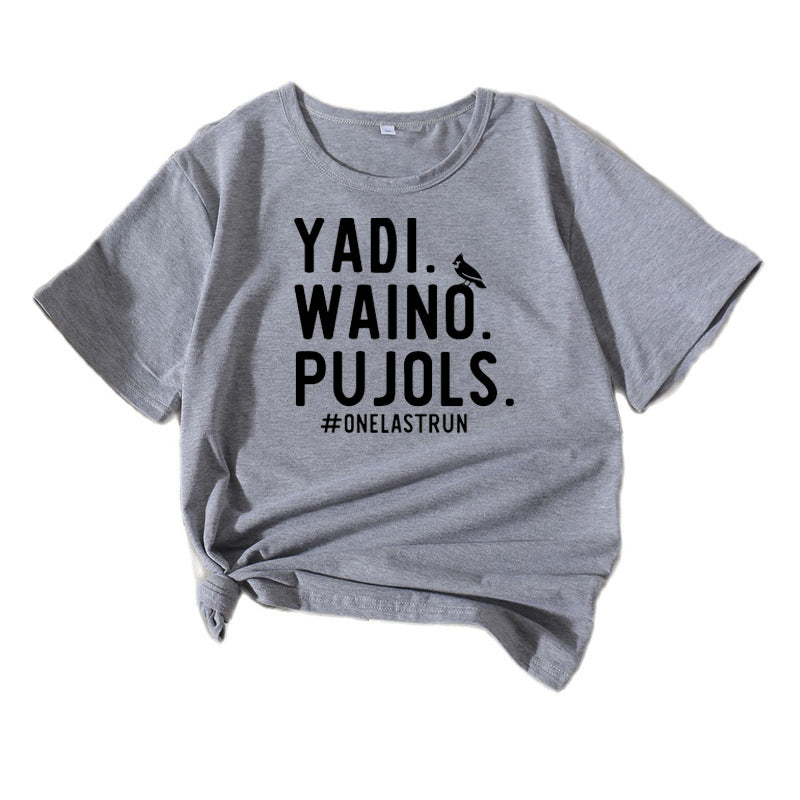 T-shirt graphique de loisirs pour femmes Chic und Stil