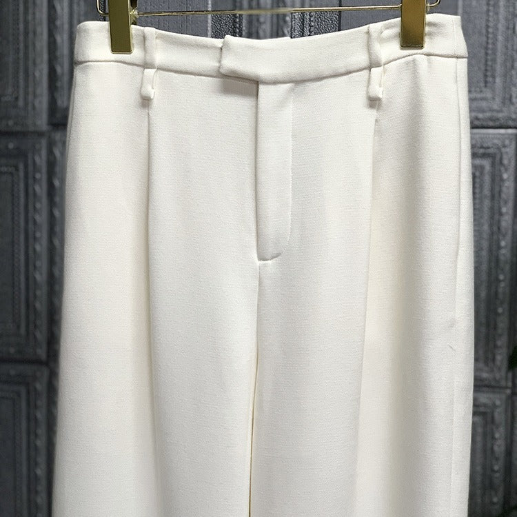 Pantalons ajustés taille haute pour femmes Chic und Stil 1750847148