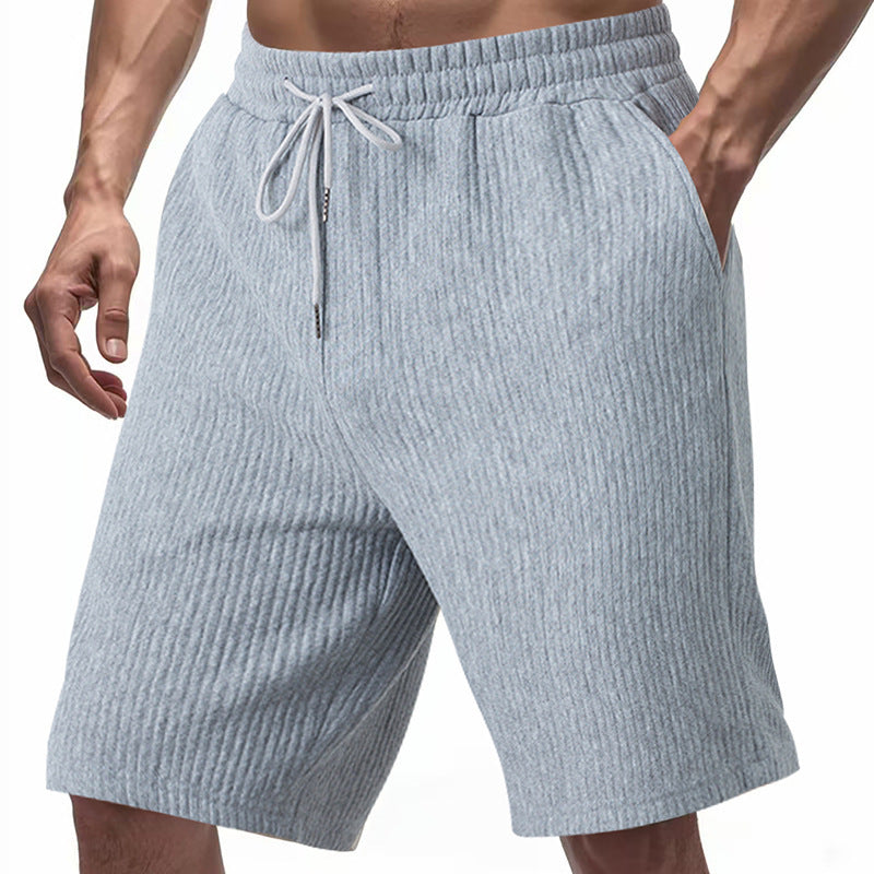 Shorts décontractés pour hommes avec taille élastique et poches latérales pratiques Chic und Stil