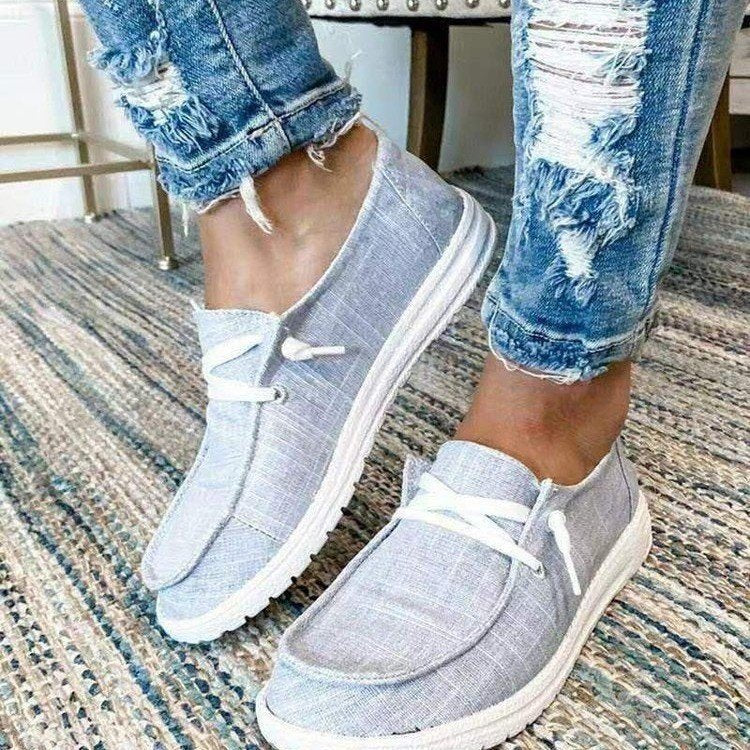 Baskets décontractées pour femmes à enfiler avec détails élastiques et semelle antidérapante Chic und Stil
