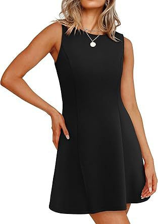 Robe sans manches A-line pour femmes avec coupe intemporelle Chic und Stil