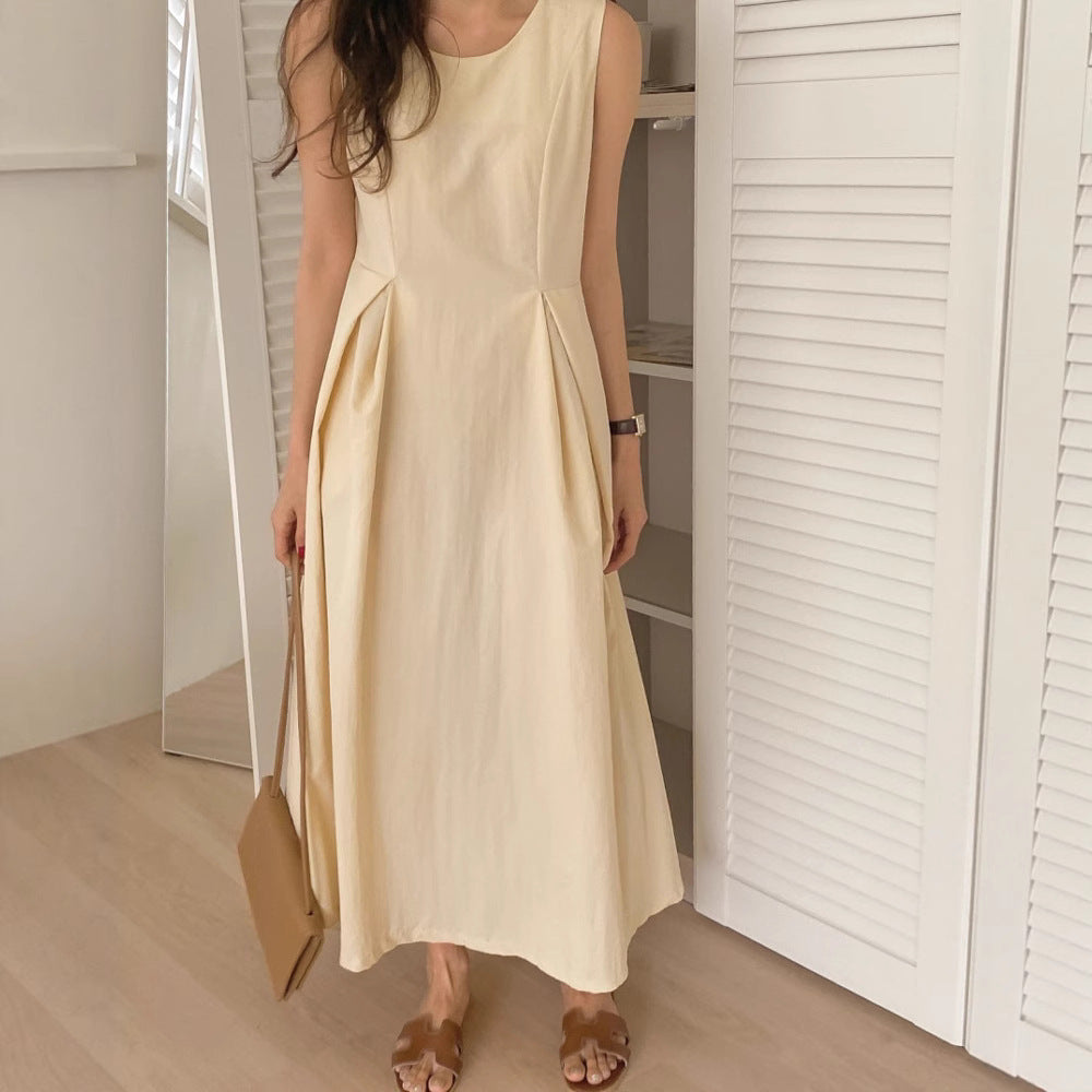 Robe maxi A-ligne classique pour femmes Chic und Stil