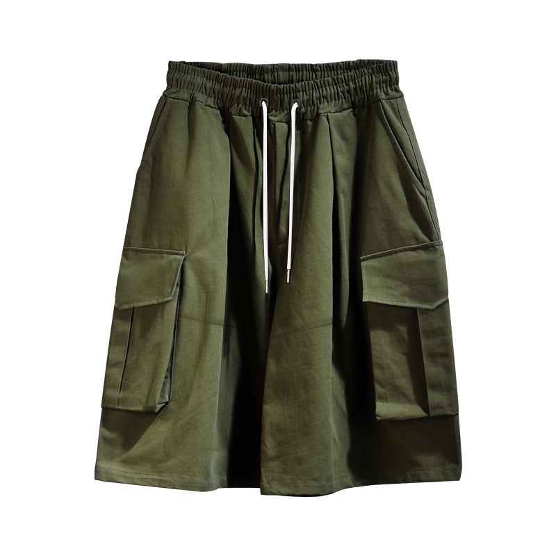 Shorts cargo pratiques pour femmes avec taille élastique et plusieurs poches Chic und Stil
