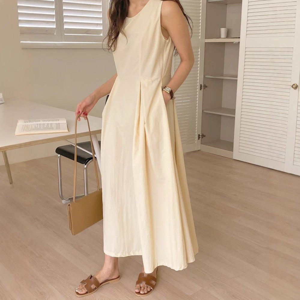 Robe maxi A-ligne classique pour femmes Chic und Stil