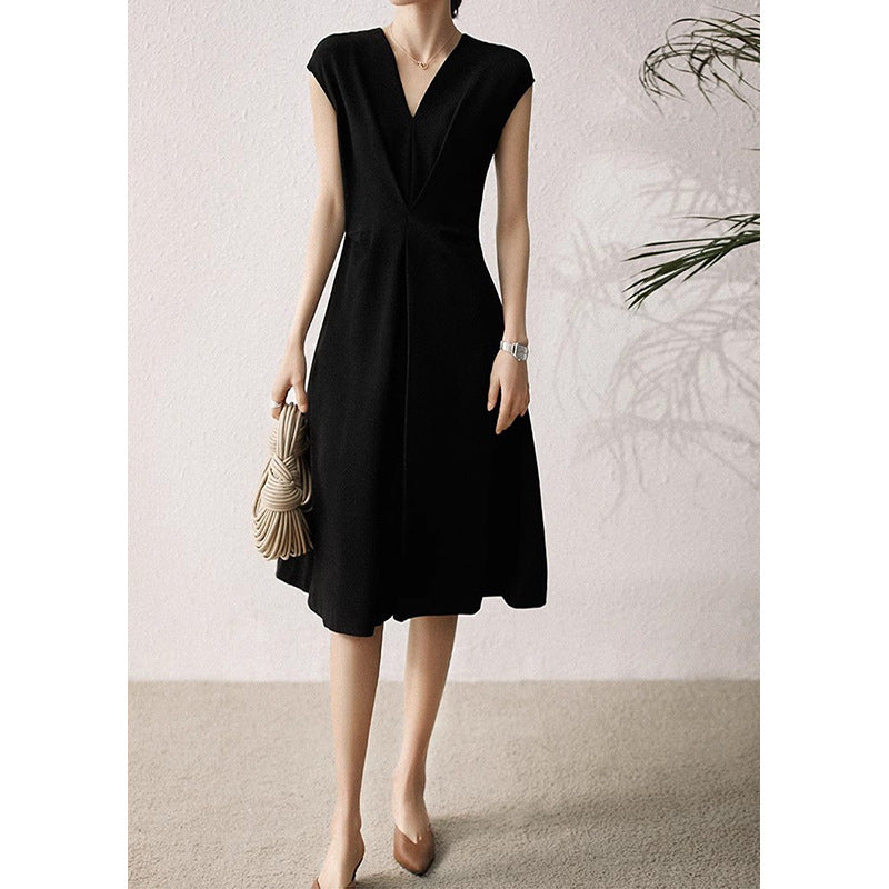 Robe midi fluide élégante pour femmes Chic und Stil