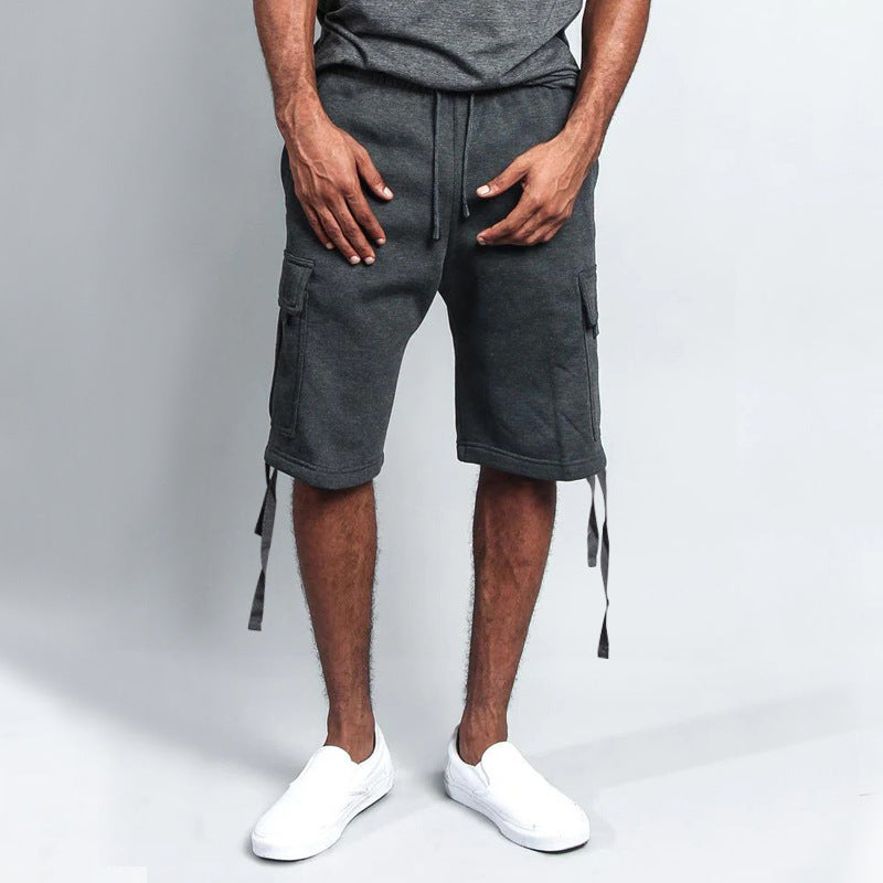 Shorts cargo confortables pour hommes avec poches latérales Chic und Stil